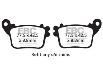 BRAKE PAD SEMI-SINTER TOURING