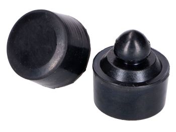 seat rubber buffer black 2 pieces for Simson S50, S51, S70