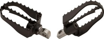 FOOT PEGS MX STYLE BLACK