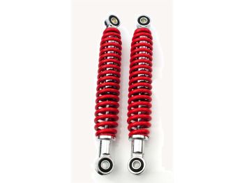 Shock absorber set red for Yamaha FS 1 Mokick from 1979