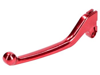 clutch lever Naraku red for Derbi, MH, Rieju, Sherco