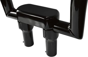RISERS BGBUF W/CLMP 4 BK