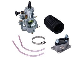 Carburetor tuning kit 24mm with intake manifold bellows for Yamaha DT50 MX