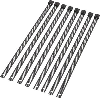 CABLE TIE BLACK 8" 8PK