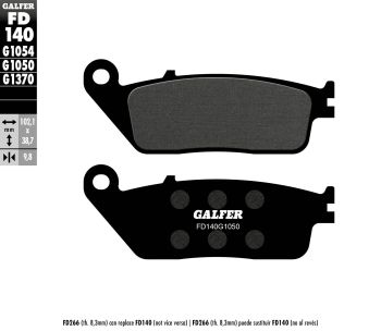 BRAKE PAD SCOOTER ORGANIC
