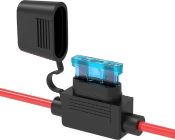 INLINE FUSE HOLDER 2PK 15A