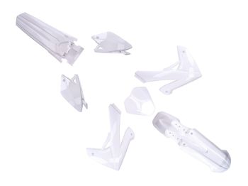 fairing kit complete white for Rieju MRT