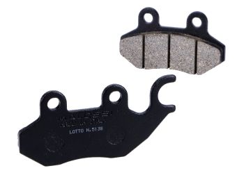 Malossi organic brake pads for Peugeot, SYM, Lambretta