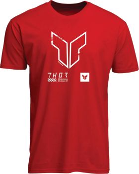 TEE TRAX RED SM