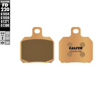 BRAKE PAD SCOOTER SINTER