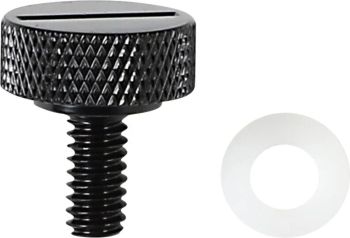 SEAT KNOB BLK SLOT 1/4-20