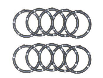 Gasket set crankcase/maghouse -BGM PRO -BGM PRO silicone- Lambretta LI. LIS, SX, TV (series 2-3), DL/GP 125-200 - 10 pcs