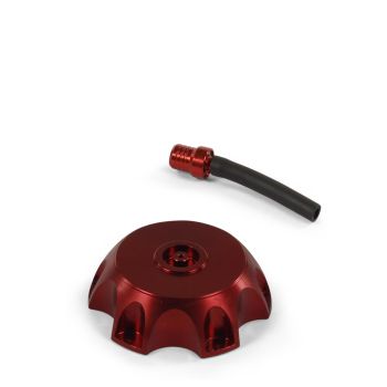 Bouchon de reservoir aluminium rouge