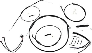 CONTROL CABLE KIT XR BLK