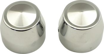 CAPS AXLE ELITE CHR 25MM