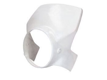 White plastic headlight cover for Honda MTX, MT 5, MT 8