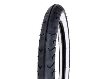 Tires Mitas 2 1/2 x 16 reinforced whitewall for Simson