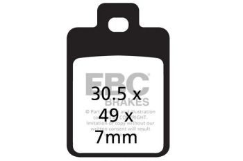 BRAKE PAD ORGANIC SCOOTER