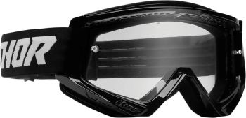 GOGGLE COMBAT YTH BK/WH