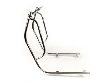 Crash bar legshield -MOTO NOSTRA- Vespa PX80, PX125, PX150, PX200 - chromed