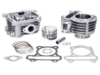 cylinder kit Naraku V.2 90cc incl. cylinder head for GY6, Kymco 50 2V