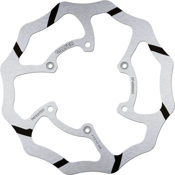 BRAKE DISC FIXED WAVE GROOVED