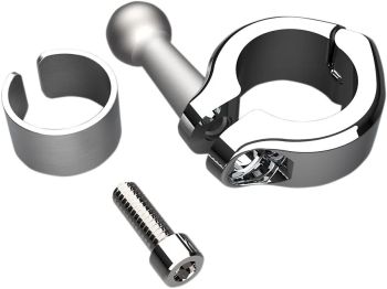CLAMP ALUM 7/8"-1" CHROME