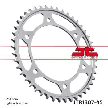 SPROCKET REAR 45T 525 BLK