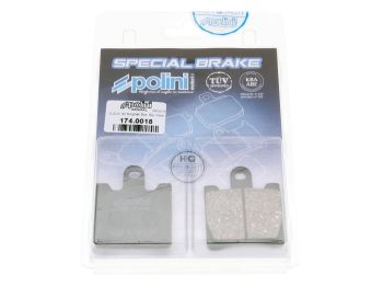 brake pads Polini organic for Suzuki AN Burgman 250, 400 -2006