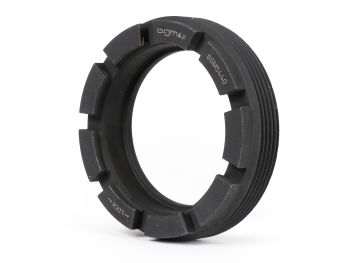 Securing castle nut for rear stroke bearing- BGM Original -VESPA Øinner=40mm, Øouter=54mm, slots=9- Vespa GS160 (VSB1T,VSB2T), SS180 (VSC1T)
