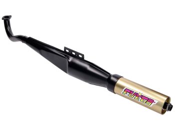 exhaust Jamarcol Fuego black / gold for Puch Maxi