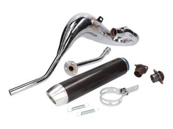 exhaust Turbo Kit Bufanda Carreras 80 for Derbi Senda (00-), Aprilia RX/SX, Gilera RCR/SMT, Zulu