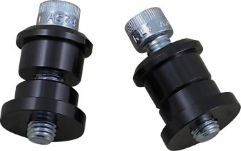 RISER BUSHINGS SOLID BLK