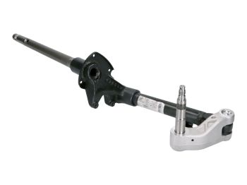 steering column OEM complete for Vespa GTS, GTV w/ w/o ABS (single bolted shock)