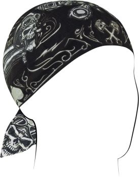 FLYDANNA COTN BIKER SKULL