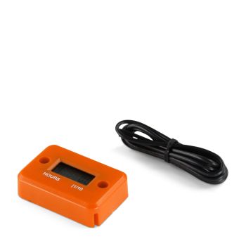 Compteur d'heure orange