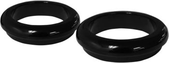 COVER FORK BOOT 49MM BLK