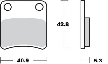 BRAKE PAD CERAMIC