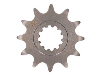 front sprocket 420 - 12 teeth for Minarelli AM, Generic, KSR-Moto, Keeway, Motobi, Ride, 1E40MA, 1E40MB