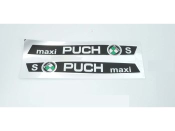 Set of 2 tank stickers for Puch Maxi S