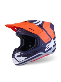 HELMET SM7 CORE ORAN/BLUE 2X
