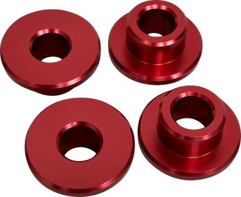 BUSHING KIT RISER RED M8 SOFTA