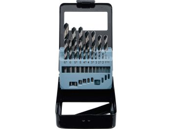 Twist drill set HSS 1-10mm 19-piece