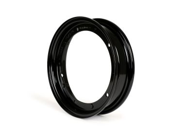Wheel rim -BGM ORIGINAL 2.10-10´´, steel V2.0 - Vespa (type PX) - Vespa Smallframe V50, 50N, Special, PV, ET3, PK50-125 (S/XL/XL2), Largeframe PX, T5, Sprint, Rally, GT/GTR, LML Star, Deluxe - black