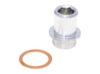 cylinder head cooling hose adapter Polini Big Evolution for Minarelli horizontal LC, Piaggio LC