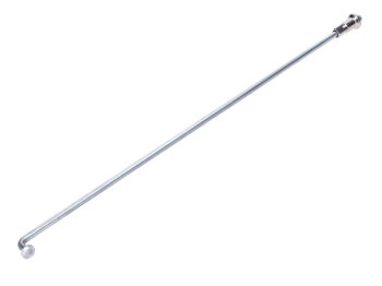 Spoke Alpina M3x190mm d=2,60mm galvanized with brass nipple