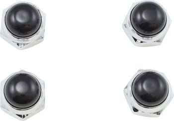 NUT RCKR SHFT BLK CHR 4PK