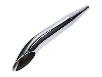 exhaust swiing side pipe 28/60mm chrom
