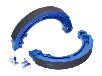 Brake shoe set Polini Sport 125x17mm front for Vespa PK, Primavera, Special, V50