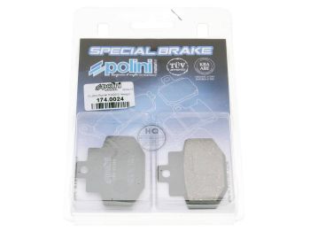 brake pads Polini organic for Benelli, Gilera, Piaggio